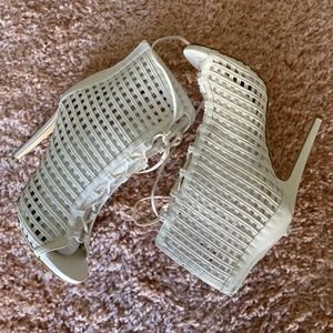 Shoe Dazzle Bootie Heels